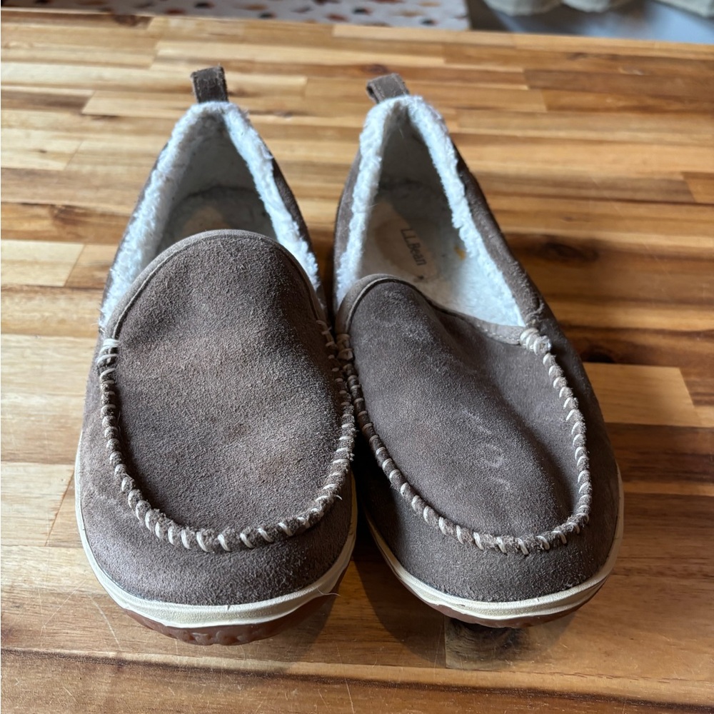 L. L. Bean Suede Mountain Slipped